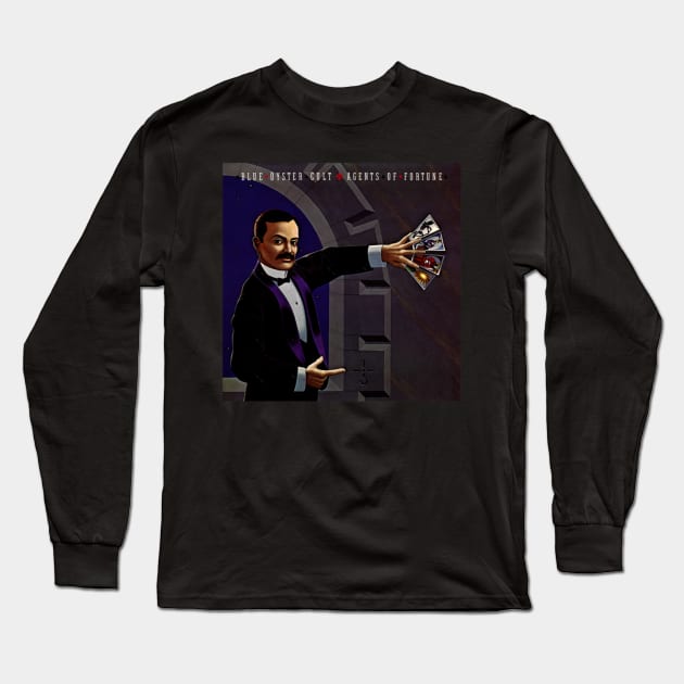 Blue Öyster Cult Agents Of Fortune Long Sleeve T-Shirt by szymkowski